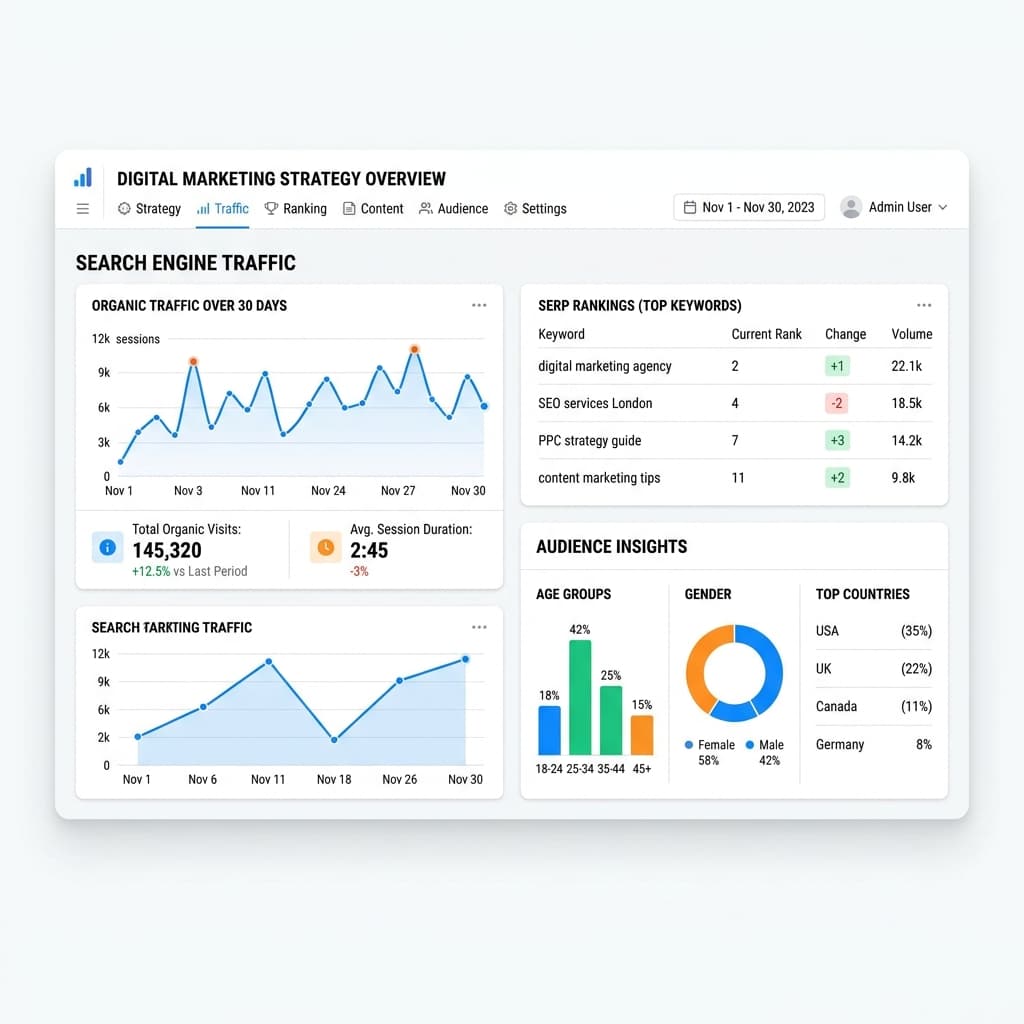 Search Engine Optimization Showcase 3