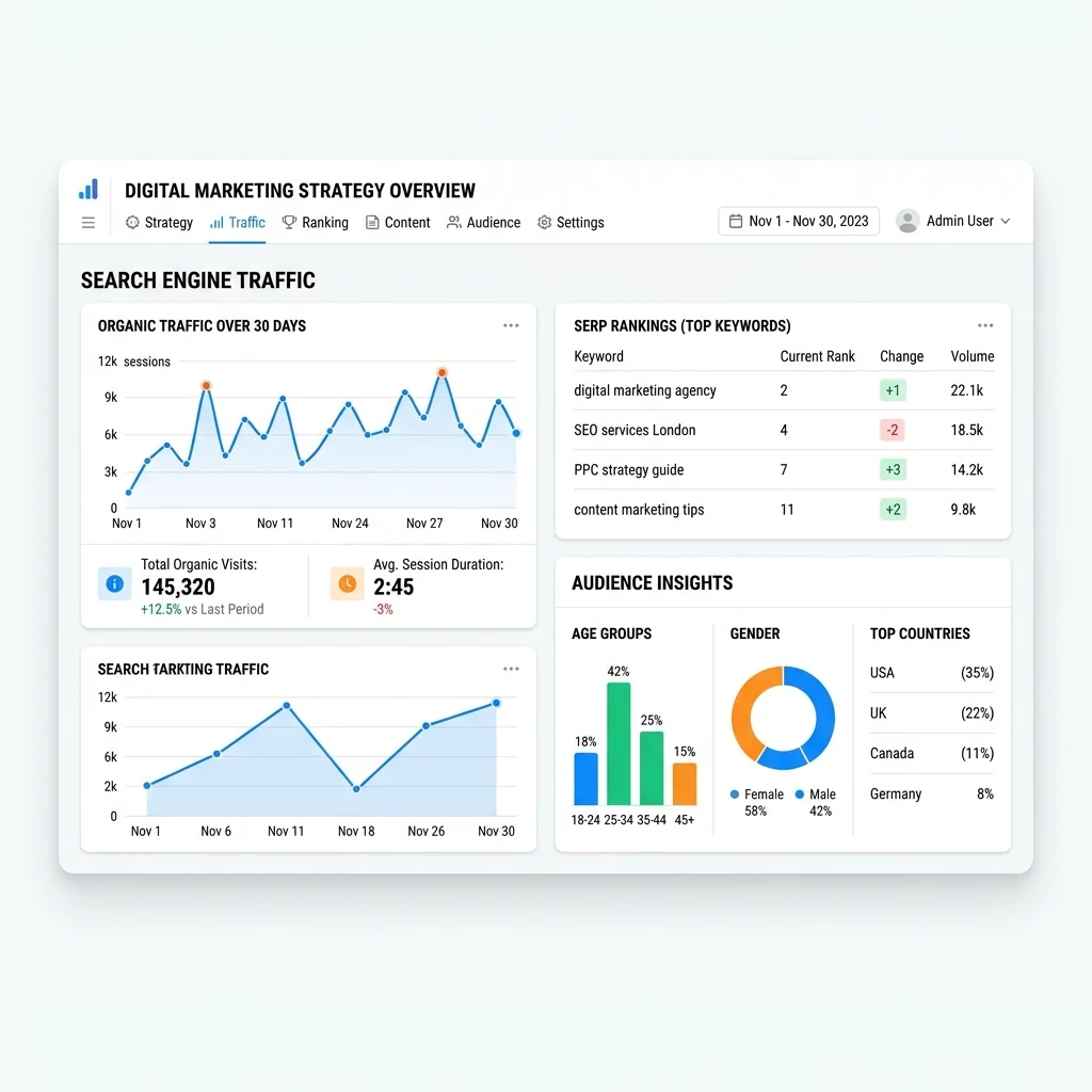 Search Engine Optimization Showcase 3