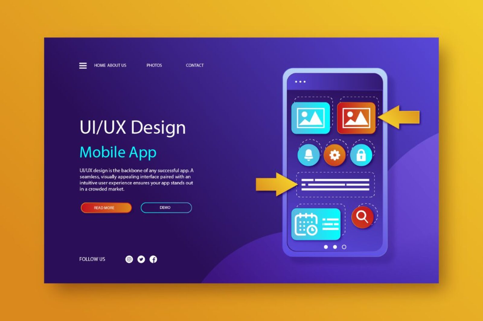 Mobile App Ui & UX Design Services